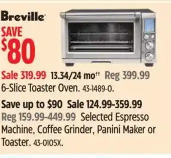 Canadian Tire 6-Slice Toaster Oven offer