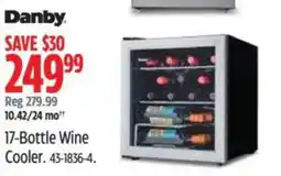 Canadian Tire DANBY 17-Bottle Wine Cooler offer