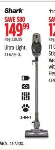 Canadian Tire SHARK Ultra-Light offer