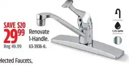 Canadian Tire Renovate 1-Handle offer