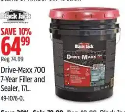Canadian Tire Drive-Maxx 700 7-Year Filler and Sealer offer