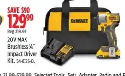 Canadian Tire 20V MAX Brushless ¼" Impact Driver Kit offer