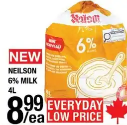 Arz Fine Foods Neilson 6% milk offer