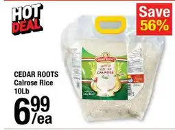 Arz Fine Foods Cedar roots calrose rice offer