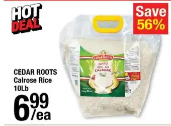 Arz Fine Foods Cedar roots calrose rice offer