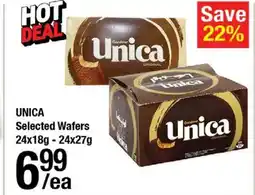 Arz Fine Foods Unica selected wafers offer