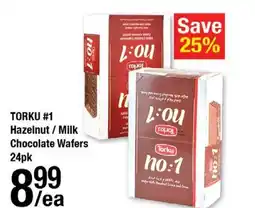 Arz Fine Foods Torku #1 hazelnut/milk chocolate wafers offer