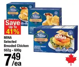 Arz Fine Foods Mina selected breaded chicken offer