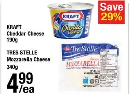 Arz Fine Foods Kraft cheddar cheese tres stelle mozzarella cheese offer