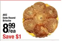 Arz Fine Foods Date Round Brioche offer
