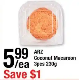 Arz Fine Foods Coconut Macaroon offer