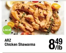 Arz Fine Foods Chicken Shawarma offer