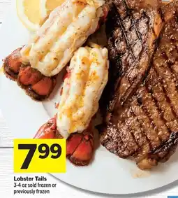IGA Lobster Tails offer