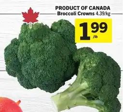IGA Broccoli Crowns offer