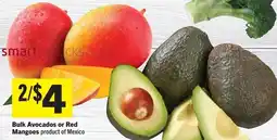 IGA Bulk Avocados or Red Mangoes offer