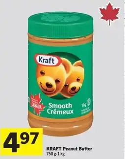 IGA KRAFT Peanut Butter offer
