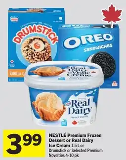IGA Nestlé premium frozen dessert or real dairy ice cream offer