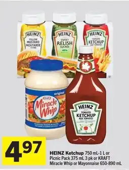 IGA HEINZ Ketchup offer