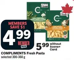 IGA COMPLIMENTS Fresh Pasta offer