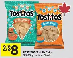 IGA TOSTITOS Tortilla Chips offer