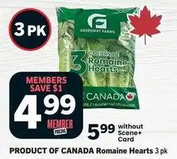 IGA Romaine Hearts offer