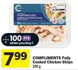 IGA COMPLIMENTS Fully Cooked Chicken Strips offer