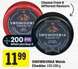IGA SNOWDONIA Welsh Cheddar offer