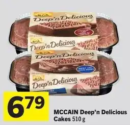 IGA MCCAIN Deep'n Delicious Cakes offer