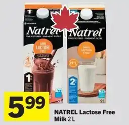 IGA NATREL Lactose Free Milk offer