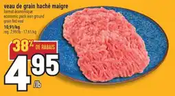 Marché Adonis VEAU DE GRAIN HACHÉ MAIGRE | ECONOMIC PACK LEAN GROUND GRAIN FED VEAL offer