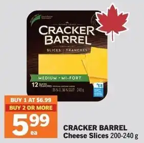 IGA CRACKER BARREL Cheese Slices offer