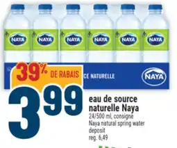 Marché Adonis EAU DE SOURCE NATURELLE NAYA | NAYA NATURAL SPRING WATER offer