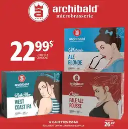 Marché Adonis ARCHIBALD MICROBRASSERIE offer