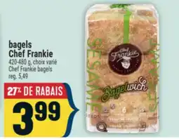 Marché Adonis BAGELS CHEF FRANKIE | CHEF FRANKIE BAGELS offer