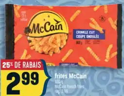 Marché Adonis FRITES MCCAIN | MCCAIN FRENCH FRIES offer