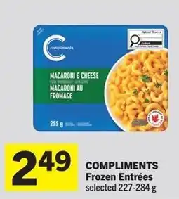 IGA COMPLIMENTS Frozen Entrées offer