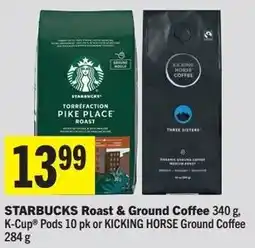 IGA STARBUCKS Roast & Ground Coffee offer