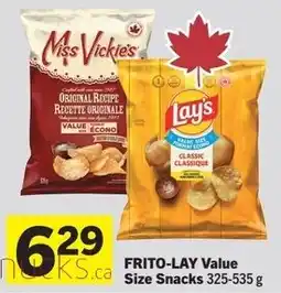 IGA FRITO-LAY Value Size Snacks offer