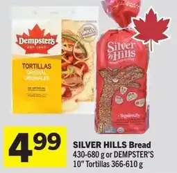 IGA SILVER HILLS Bread offer