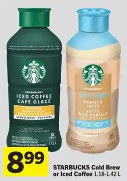 IGA STARBUCKS Cold Brew or Iced Coffee offer