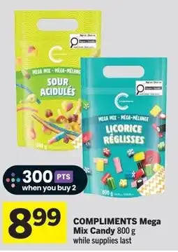 IGA COMPLIMENTS Mega Mix Candy offer