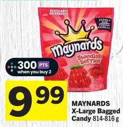 IGA MAYNARDS X-Large Bagged Candy offer