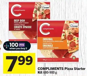 IGA COMPLIMENTS Pizza Starter Kit offer