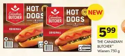 IGA THE CANADIAN BUTCHER Wieners offer