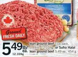 Fortinos Lean Ground Beef offer