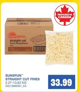 Wholesale Club STRAIGHT CUT FRIES offer