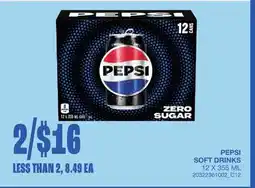 Wholesale Club SOFT DRINKS offer