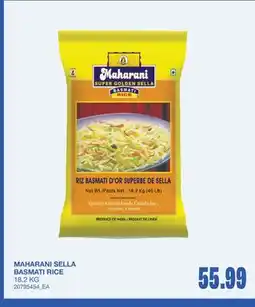 Wholesale Club SELLA BASMATI RICE offer