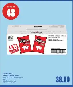 Wholesale Club DORITOS TORTILLA CHIPS, 48'S offer