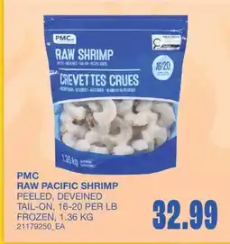 Wholesale Club RAW PACIFIC SHRIMP offer